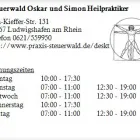 Unternehmen 1 Bild STEUERWALD OSKAR UND SIMON HEILPRAKTIKER Ärzte am Ludwigshafen Am Rhein RP