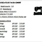 Unternehmen 1 Bild STRICK&STICK FOCKE GMBH Textilkurzwaren Einzelhandel am Hamburg HH