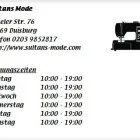 Unternehmen 1 Bild SULTANS MODE Produktion und Vertrieb von Textil/Bekleidung am Duisburg NW