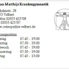 Unternehmen 1 Bild SUSAN MATTHIJS KRANKENGYMNASTIK Ärzte am Velbert NW