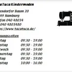 Unternehmen 1 Bild TACA TUCA KINDERMODEN Textil, Bekleidung Einzelhandel am Hamburg HH