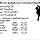 Unternehmen 1 Bild TECHNOMAT SPIELAUTOMATEN AUTOMATENGROßHANDEL Verleihunternehmen, Vermietungsunternehmen, Vermittlungsunternehmen am Mannheim BW