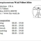 Unternehmen 1 Bild THERAPIEZENTRUM WAHL VELBERT-MITTE Ärzte am Velbert NW