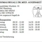 Unternehmen 1 Bild THOMAS BEGALL DR.MED. AUGENARZT Ärzte am Hamburg SH