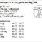 Unternehmen 1 Bild TIERARZTPRAXIS NACHTIGALL & VON BERG GBR Ärzte am Essen (Oldenburg) NI