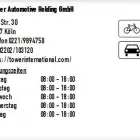 Unternehmen 1 Bild TOWER AUTOMOTIVE HOLDING GMBH Kfz-Ersatzteile, Kfz-Zubehör Einzelhandel am Köln NW