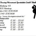 Unternehmen 1 Bild TTT BOXING MOVEMENT SPORTSTÄTTE GMBH THAIHOLICS Unterhaltung am Hamburg HH