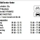 Unternehmen 1 Bild TÜV SÜD SERVICE-CENTER Sachverständige am Mannheim BW