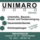 Unternehmen 1 Bild UNIMARO GMBH Verleihunternehmen, Vermietungsunternehmen, Vermittlungsunternehmen am Bielefeld NW