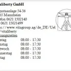 Unternehmen 1 Bild VITALIBERTY GMBH Unternehmensberater, Organisationsberater am Mannheim BW