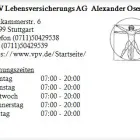 Unternehmen 1 Bild VPV LEBENSVERSICHERUNGS AG ALEXANDER OSER Versicherung am Stuttgart BW