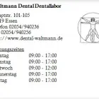 Unternehmen 1 Bild WALTMANN DENTAL DENTALLABOR Medizinische Kontrollen und Untersuchungen am Essen NW