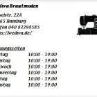 Unternehmen 1 Bild WEDIVA BRAUTMODEN Textil, Bekleidung Einzelhandel am Hamburg HH