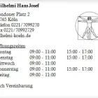 Unternehmen 1 Bild WILHELMI HANS JOSEF Ärzte am Köln NW