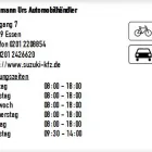 Unternehmen 1 Bild WITTMANN URS AUTOMOBILHÄNDLER Kfz und Fahrrad Handel und Hersteller am Essen NW