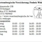 Unternehmen 1 Bild WÜRTTEMBERGISCHE VERSICHERUNG: FREDERIC WEHINGER Versicherung am Stuttgart BW