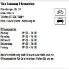 Unternehmen 1 Bild YÜCE ZULASSUNG & KENNZEICHEN Kfz-Zulassungsdienste, Schilderhersteller am Moers NW