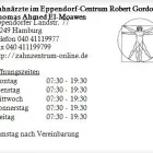 Unternehmen 1 Bild ZAHNÄRZTE IM EPPENDORF-CENTRUM ROBERT GORDON THOMAS AHMED EL-MOAWEN Ärzte am Hamburg HH