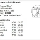 Unternehmen 1 Bild ZAHNÄRZTIN JULIA WOSSIDLO Ärzte am Mannheim BW