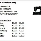 Unternehmen 1 Bild ZARA MODE HAMBURG Textil, Bekleidung Einzelhandel am Hamburg HH