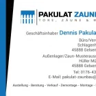 Unternehmen 7 Bild ZAUNBAU DENNIS PAKULAT E.K. Zaunbau am Gelsenkirchen NW