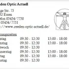 Unternehmen 1 Bild ZEEDEN OPTIC ACTUELL Optiker am Essen NW