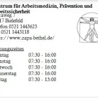 Unternehmen 1 Bild ZENTRUM FÜR ARBEITSMEDIZIN, PRÄVENTION UND ARBEITSSICHERHEIT Ärzte am Bielefeld NW
