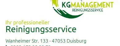 Unternehmen 1 Bild KG-MANAGEMENT Service & Dienstleistung am Duisburg NW