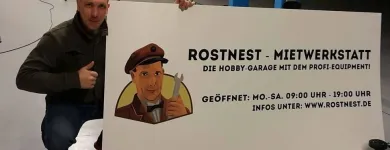 Unternehmen 4 Bild ROSTNEST MIETWERKSTATT Werkstätten (Pkw) am Düsseldorf NW