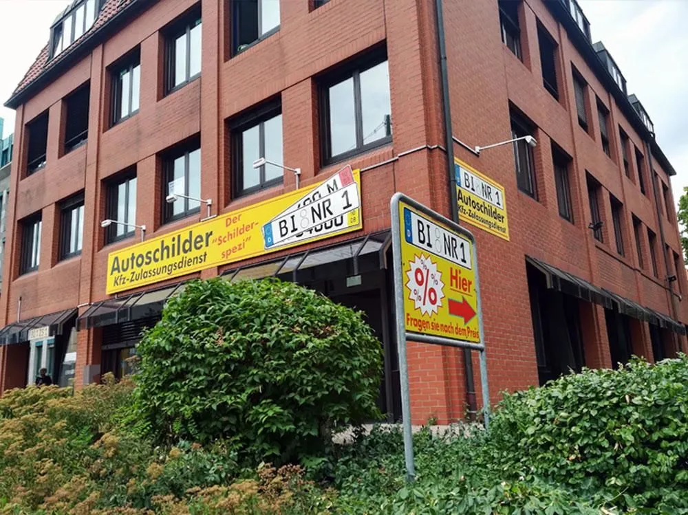 Unternehmen 5 Bild AUTOSCHILDER & ZULASSUNGEN STEININGER BIELEFELD