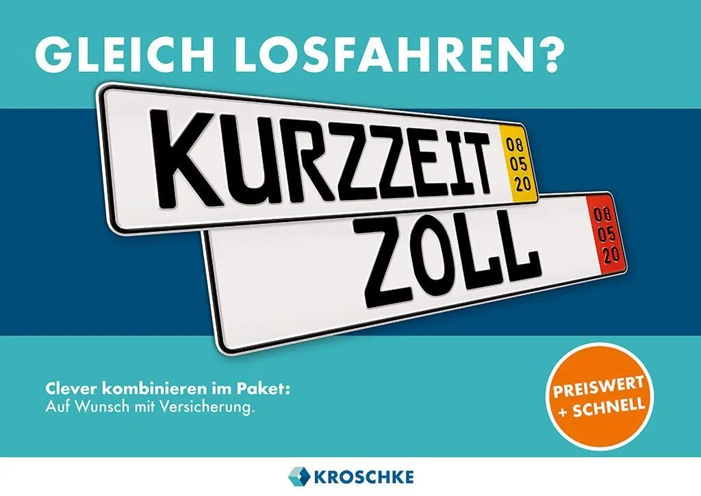 Unternehmen 1 Bild KFZ KENNZEICHEN KROSCHKE