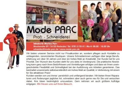 Unternehmen 9 Bild PROFI SCHNEIDEREI MODE PARC